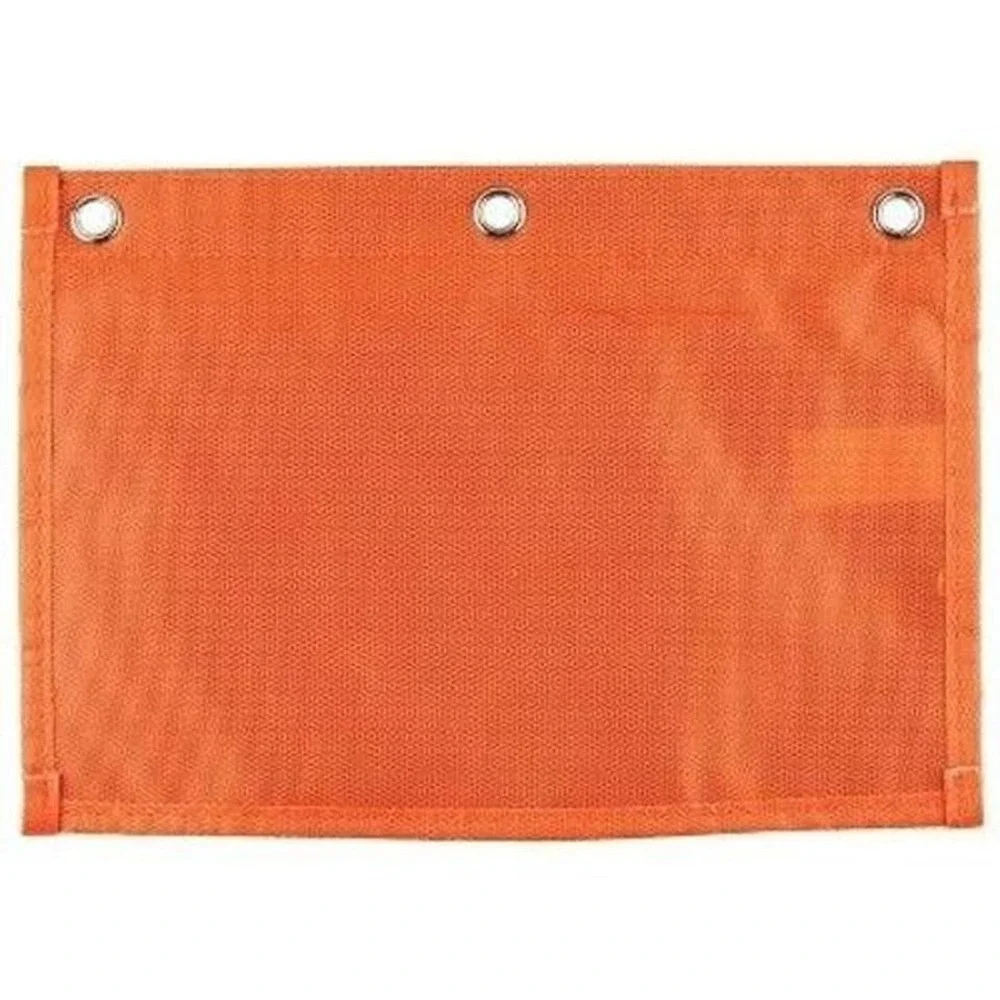Five Star 2 Zipper Active Pencil Pouch Orange/Black